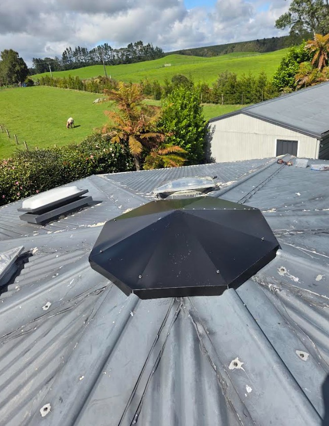 Roof flashing replacement detail